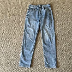 American Eagle Mom Straight Jean